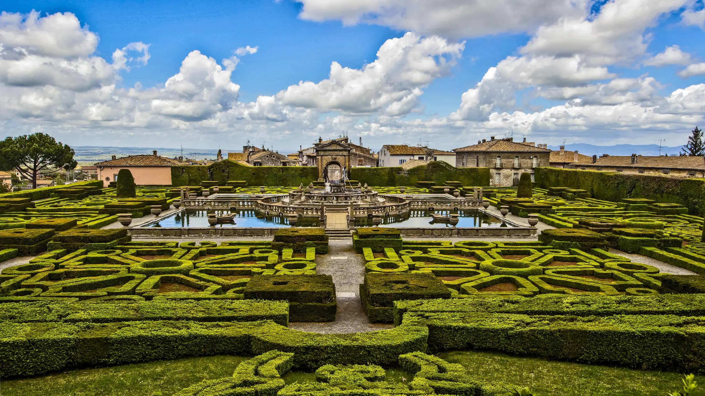 I giardini all'italiana sembrano un sogno