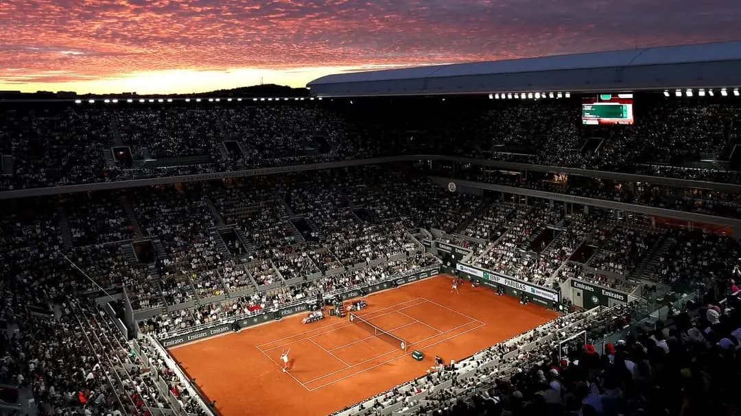 Siamo anche sul tetto del Roland Garros